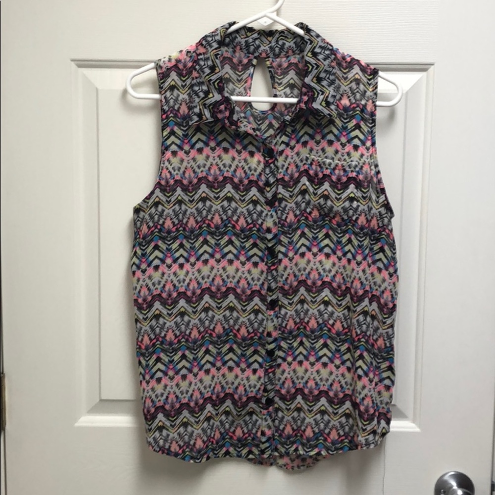 Sheer blouse
